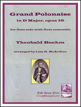 Grand Polonaise in D Major Opus 16 Flute Ensemble cover
